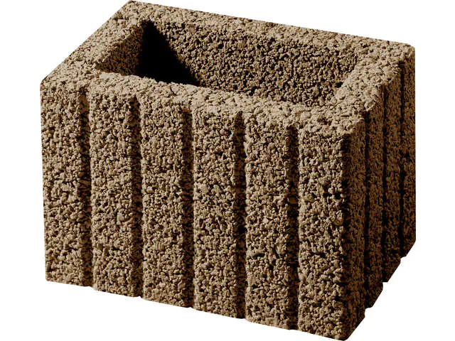 Kann Hochbeet-Set Pflanzstein Mini 170 x 110 x 80 cm braun Kann Hochbeet-Set Pflanzstein Mini 170 x 110 x 80 cm braun