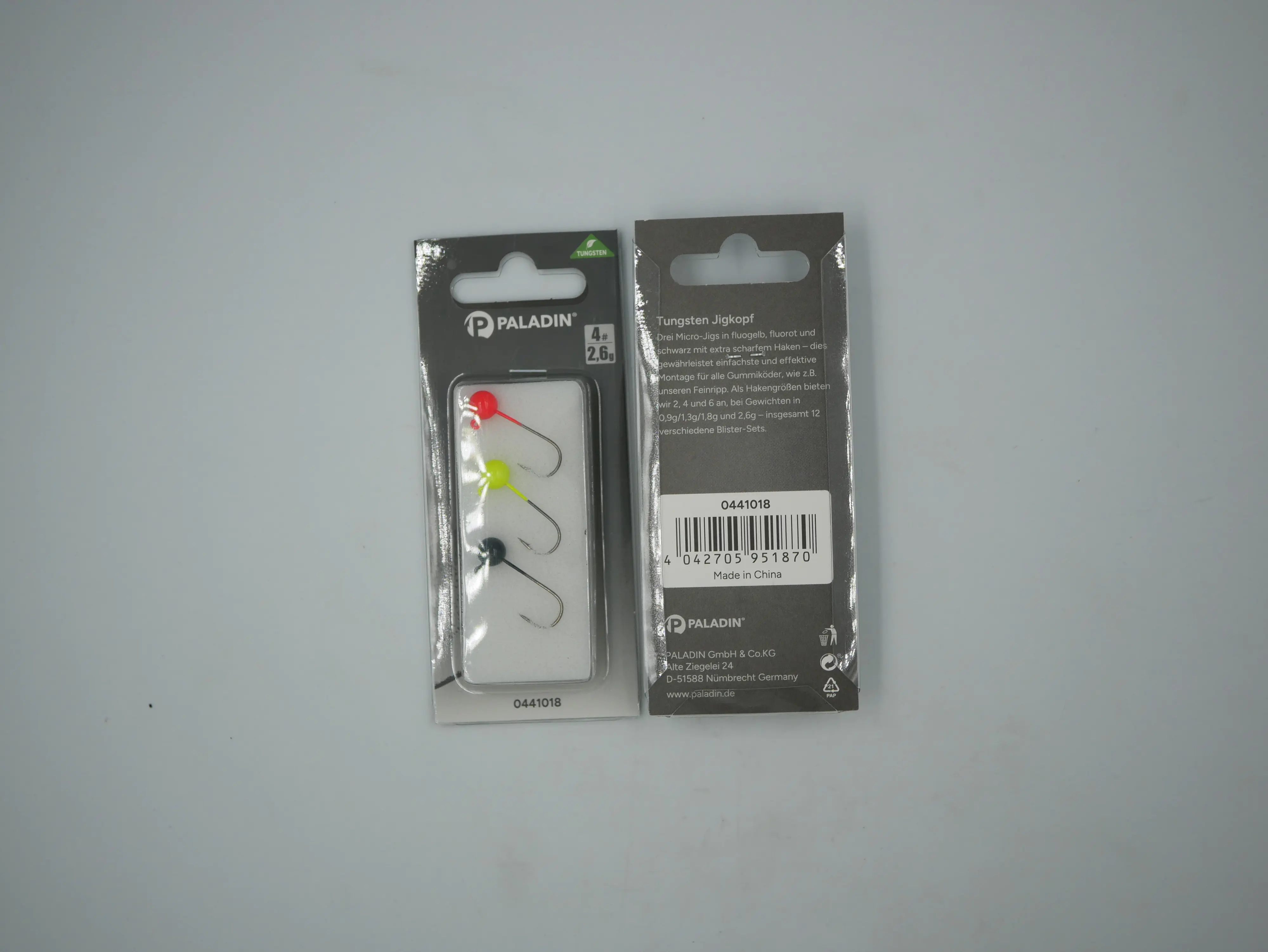 Paladin Tungsten Jig Größe 4 2,6 g 3 Stück