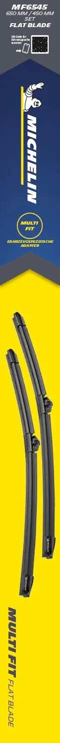 Michelin Scheibenwischer Multi Fit Set MF6545