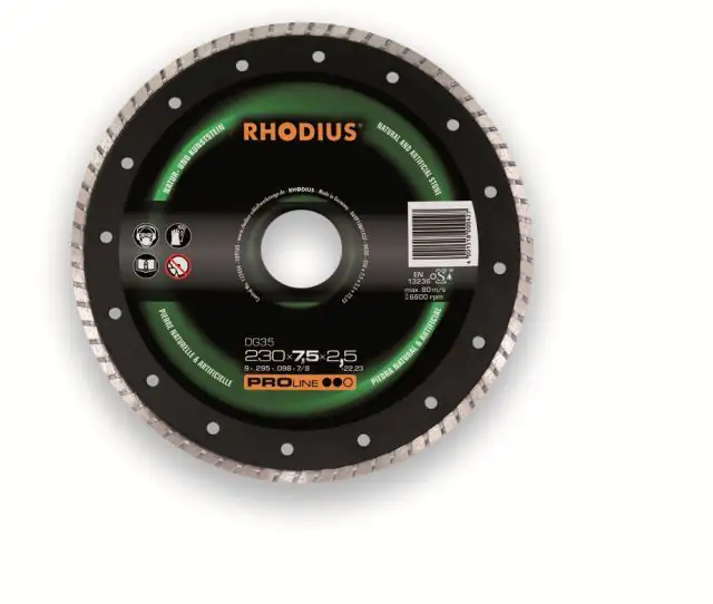 Rhodius Diamanttrennscheibe DG35 Stein Ø 115 mm Bohrung 22,23 mm