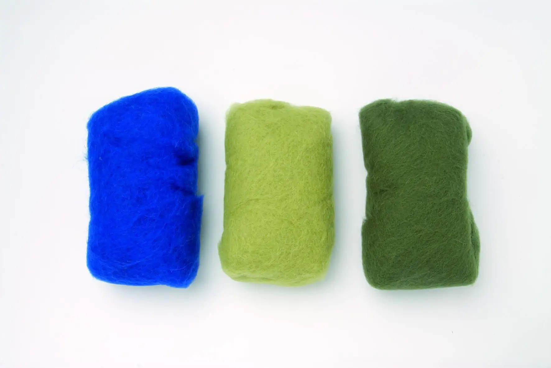 Glorex Schafwolle grün 30 g