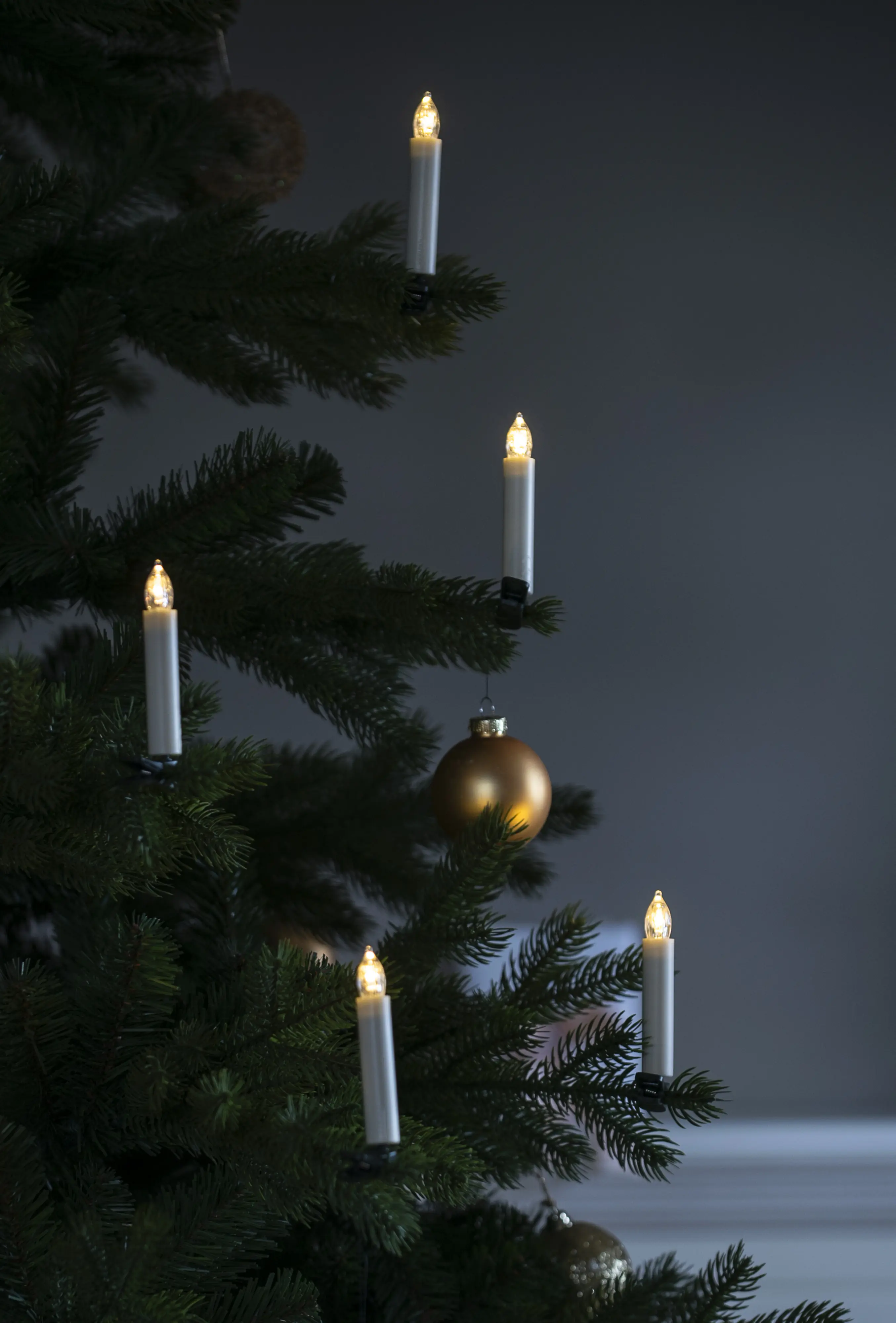 Konstsmide Mini-Batteriekerzen mit Fernbedienung 10er Set 