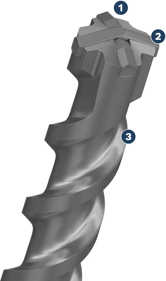 Bosch PRO Hammerbohrer SDS max-4 18 x 400 x 540 mm