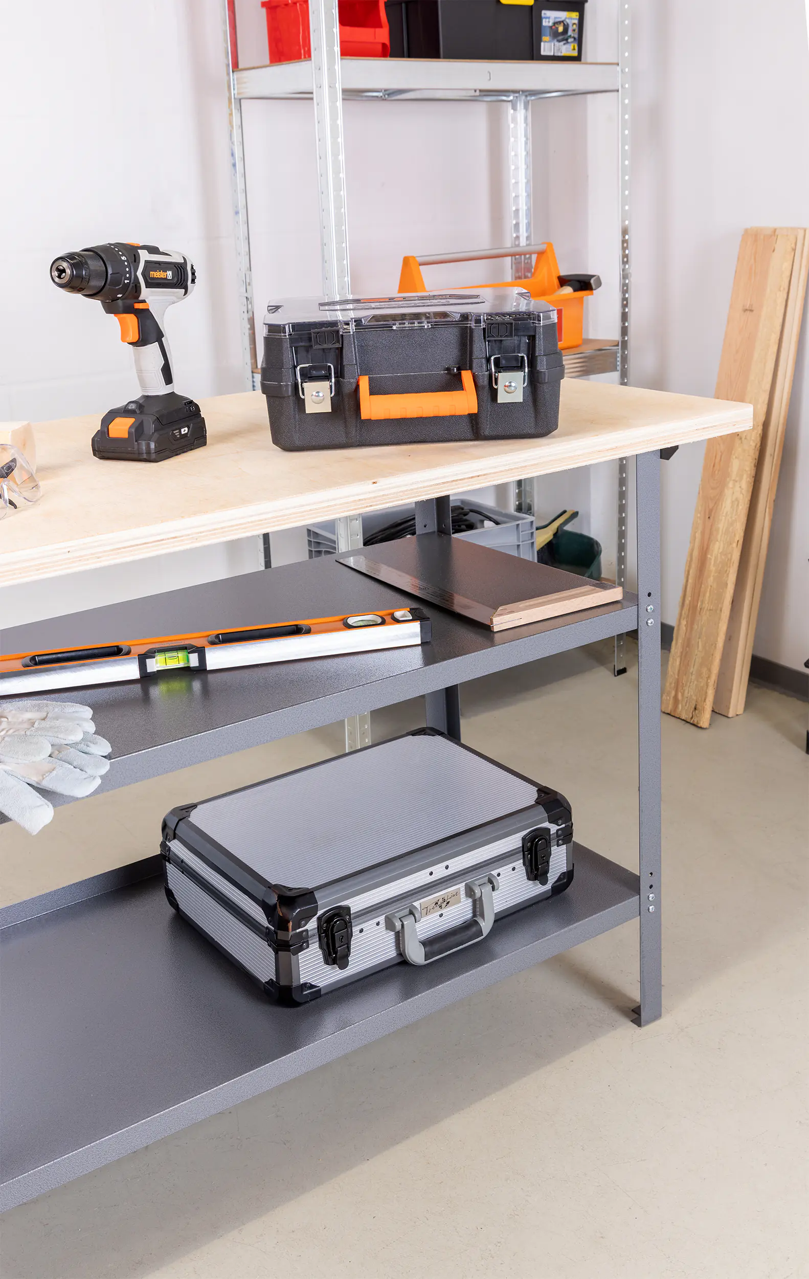 TrendLine Werkbank 120 x 60 x 85 cm TrendLine Werkbank 120 x 60 x 85 cm