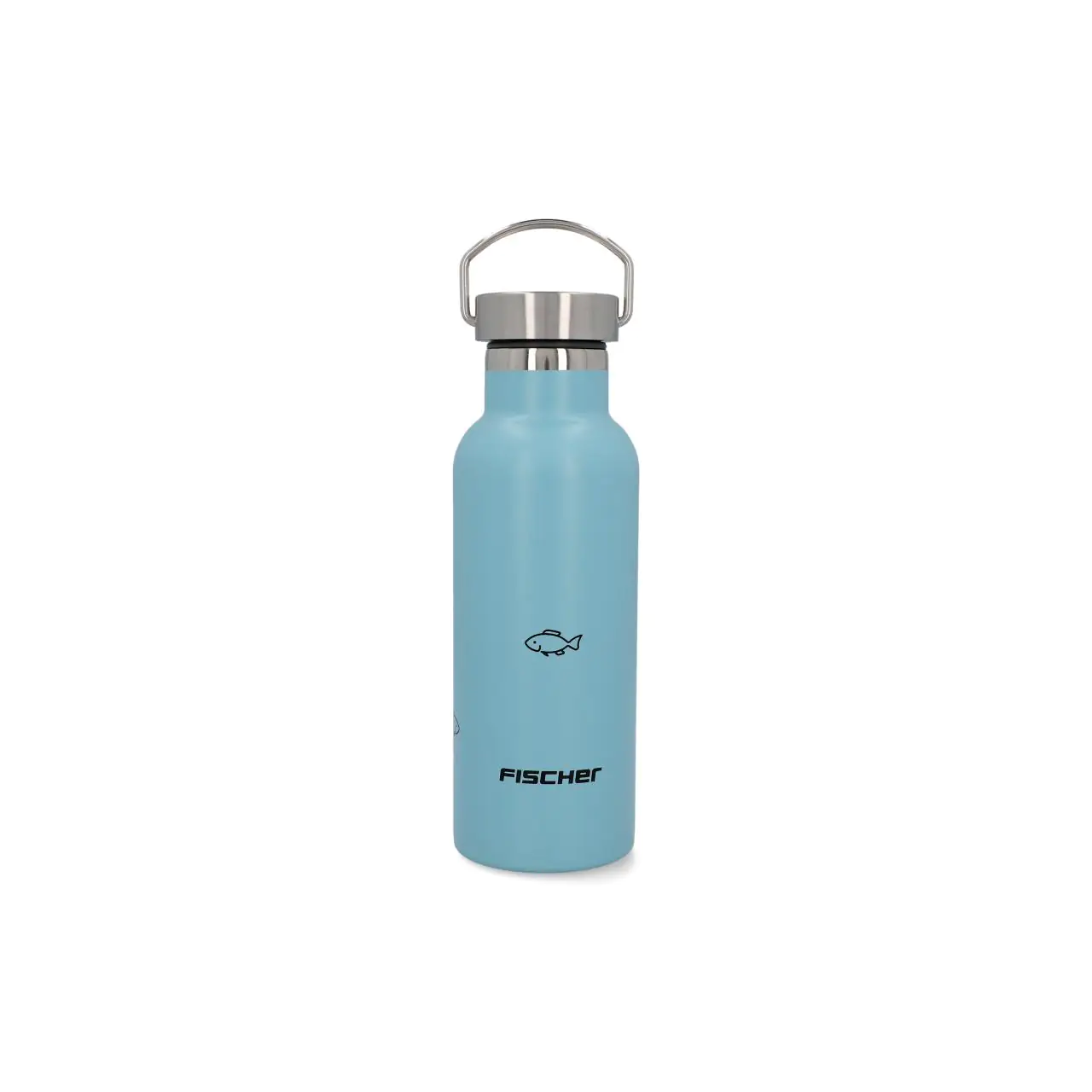 4008153504396 Fischer Edelstahl Trinkflasche Motiv Boy 500 ml