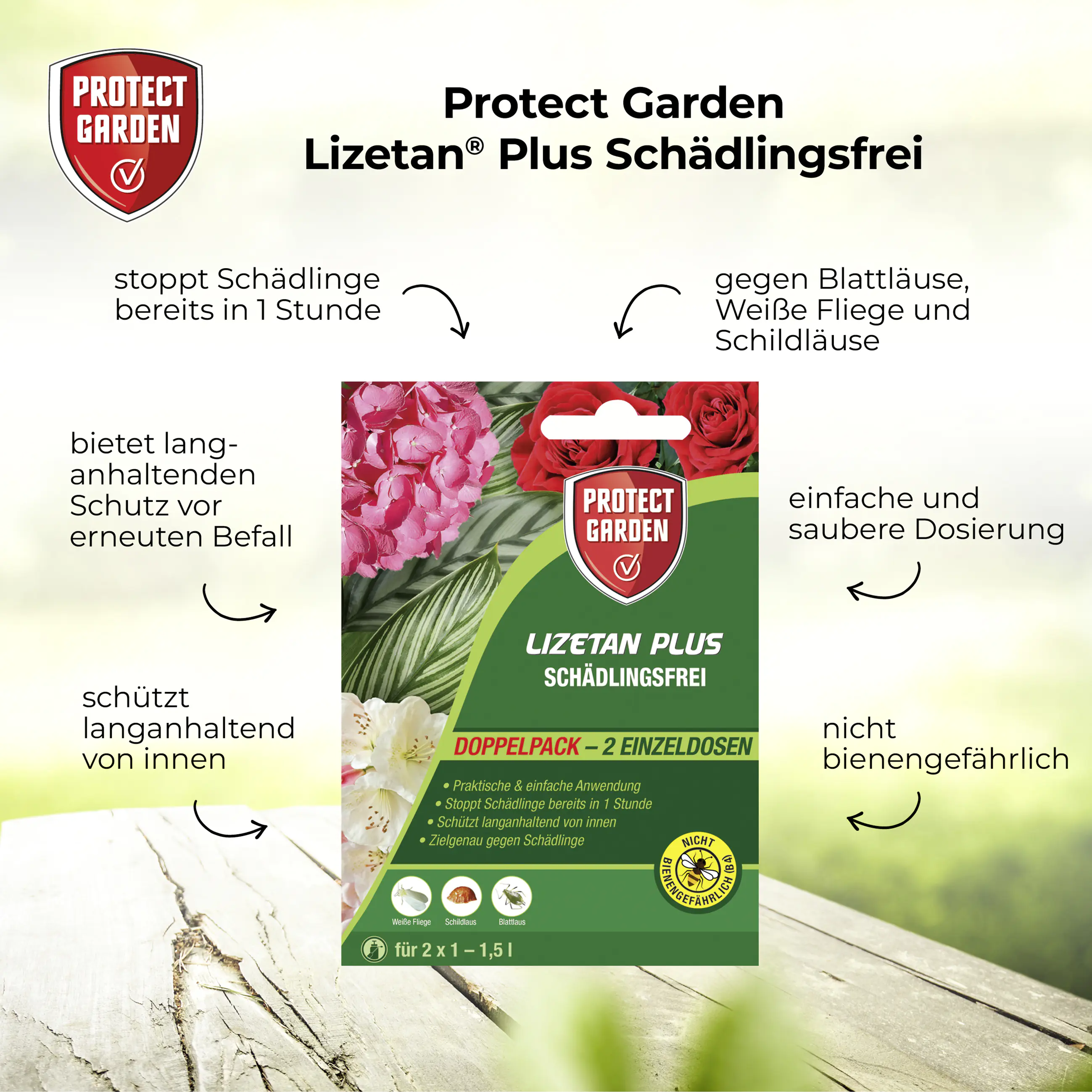 Protect Garden Lizetan Plus Schädlingsfrei 2 x 4 ml