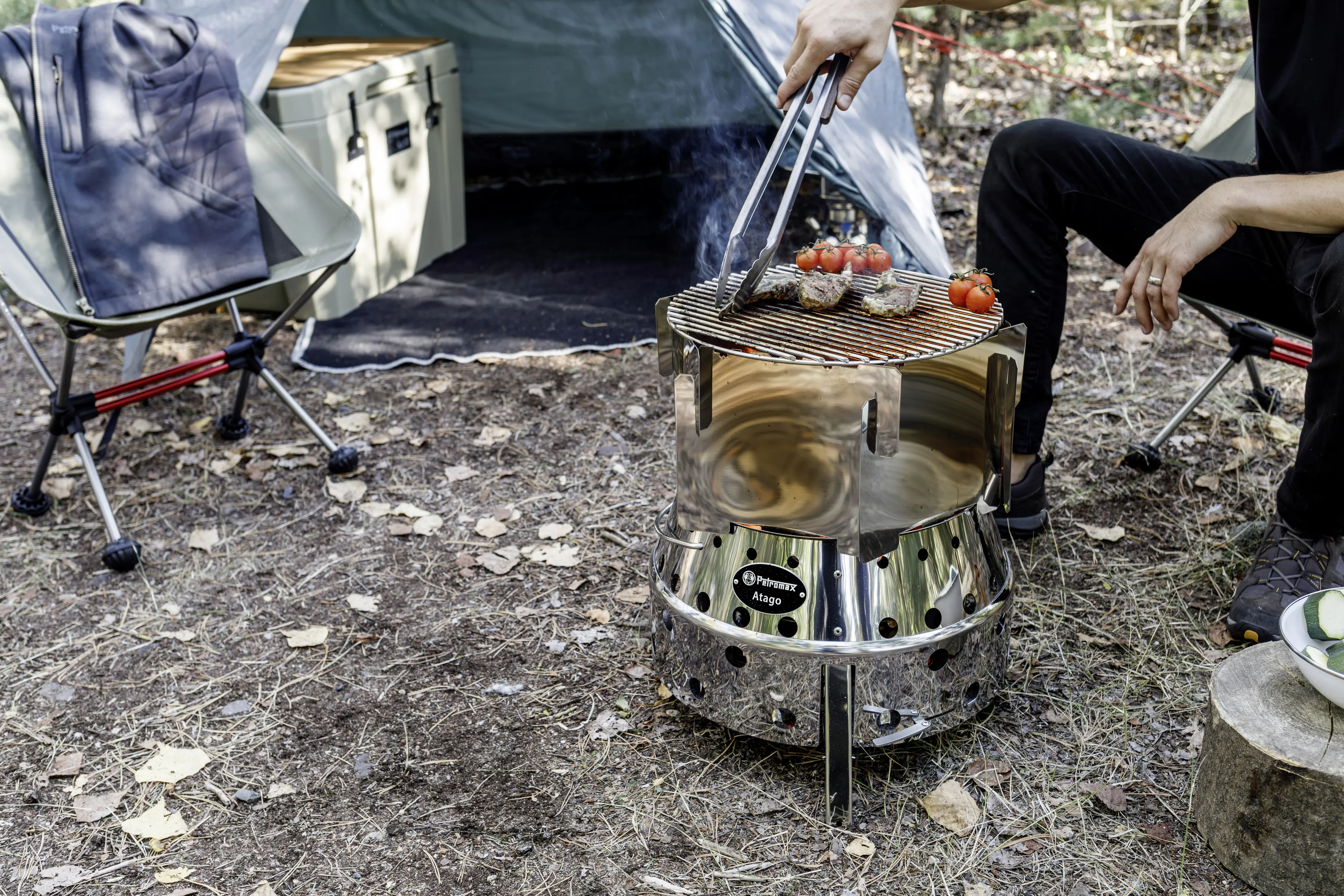 Petromax Atago Reflektorschild Edelstahl