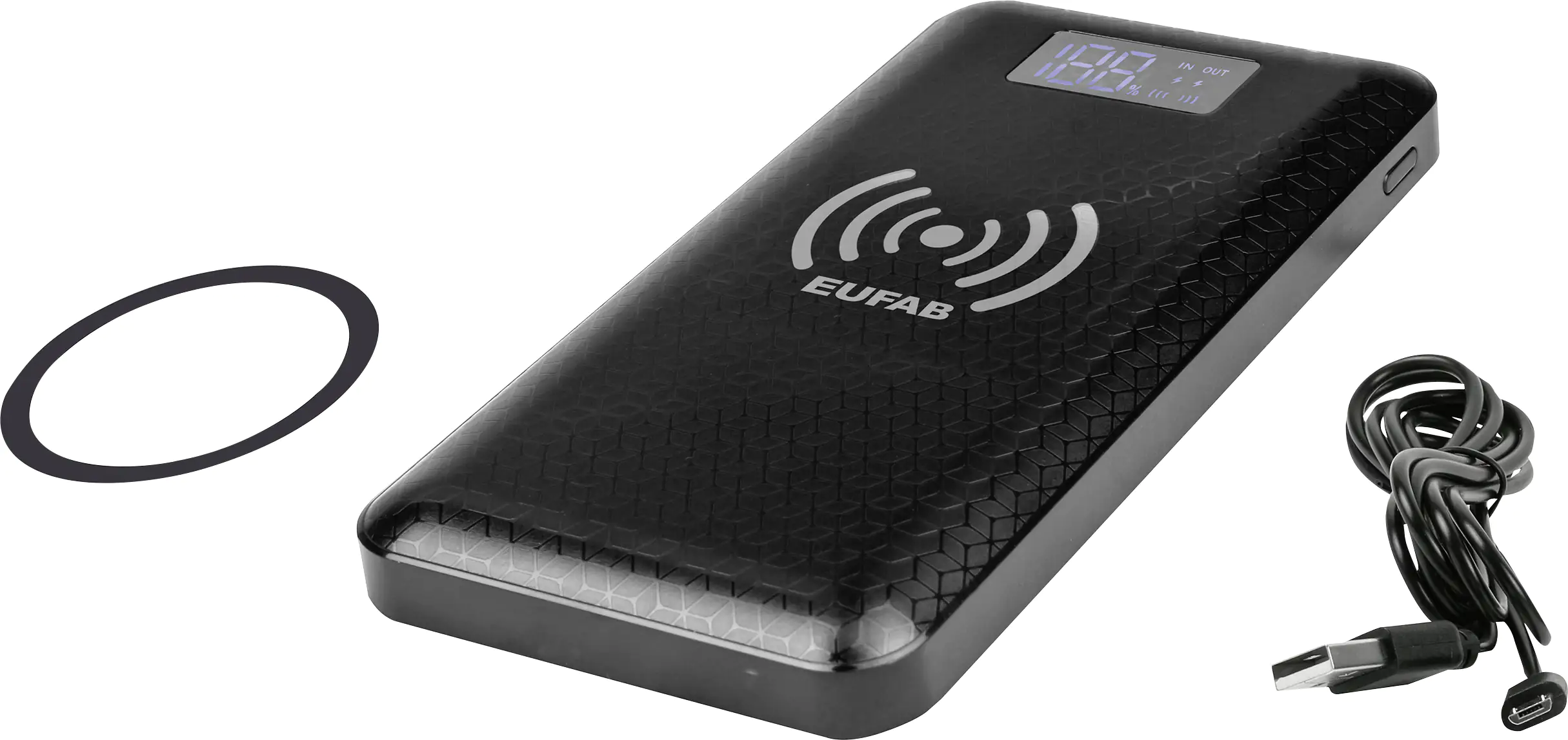 4017681164668 EUFAB QI-Induktionslader mit Powerbank