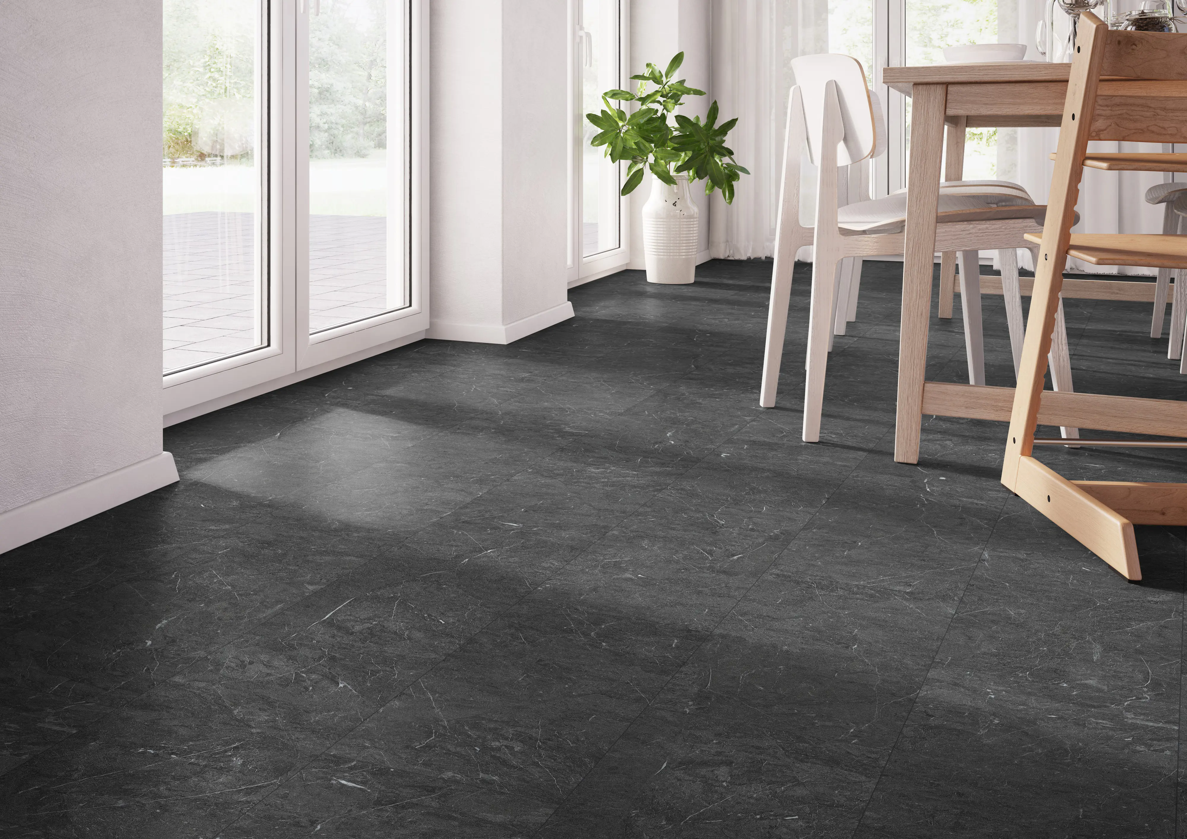 Classen Vinylboden GreenVinyl Infinity dark 63,8 x 31 cm 4 mm