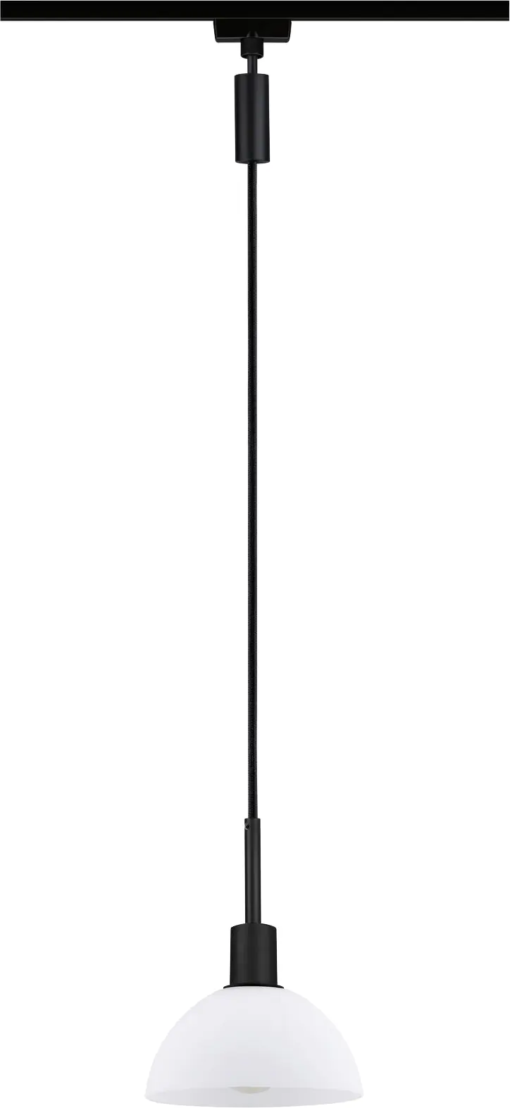 Paulmann URail Pendel Sarrasani E14 schwarz matt opal 1,40 m max. 20 W