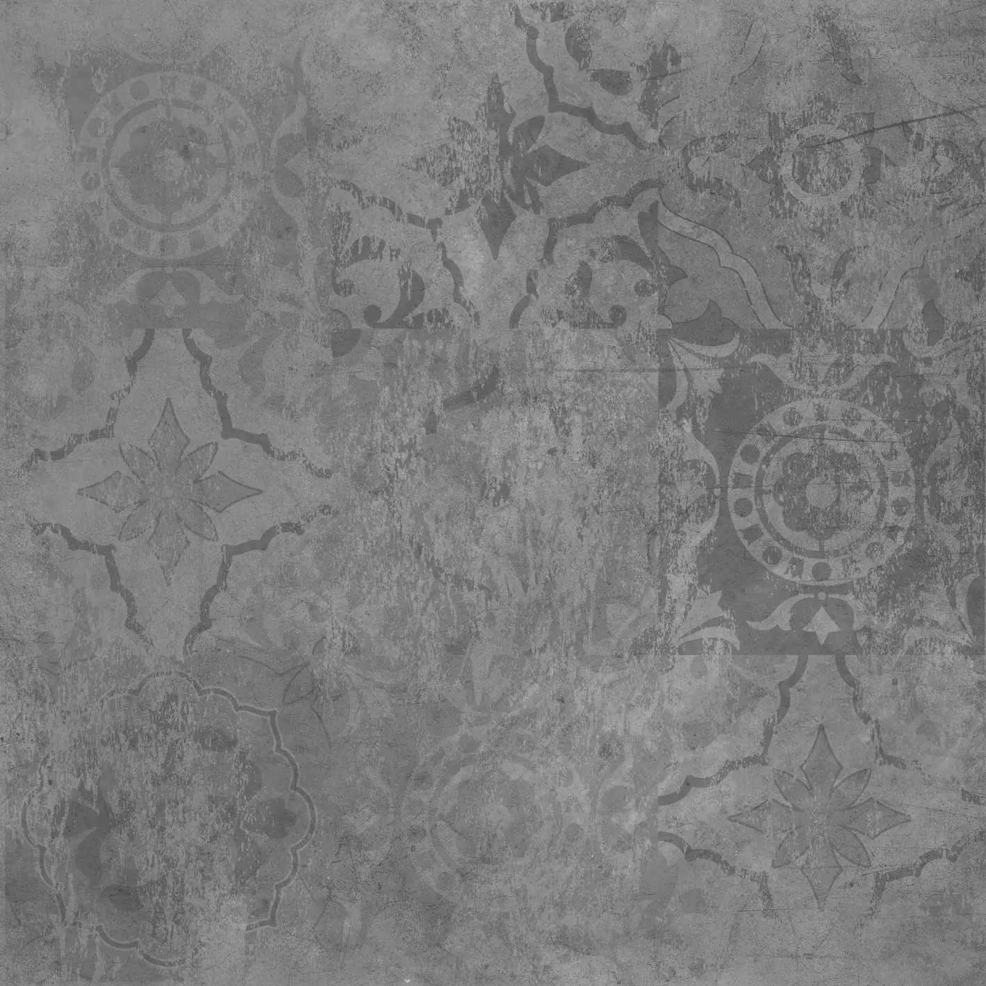 Bodendekor Feinsteinzeug Sydney 60 x 60 cm grau