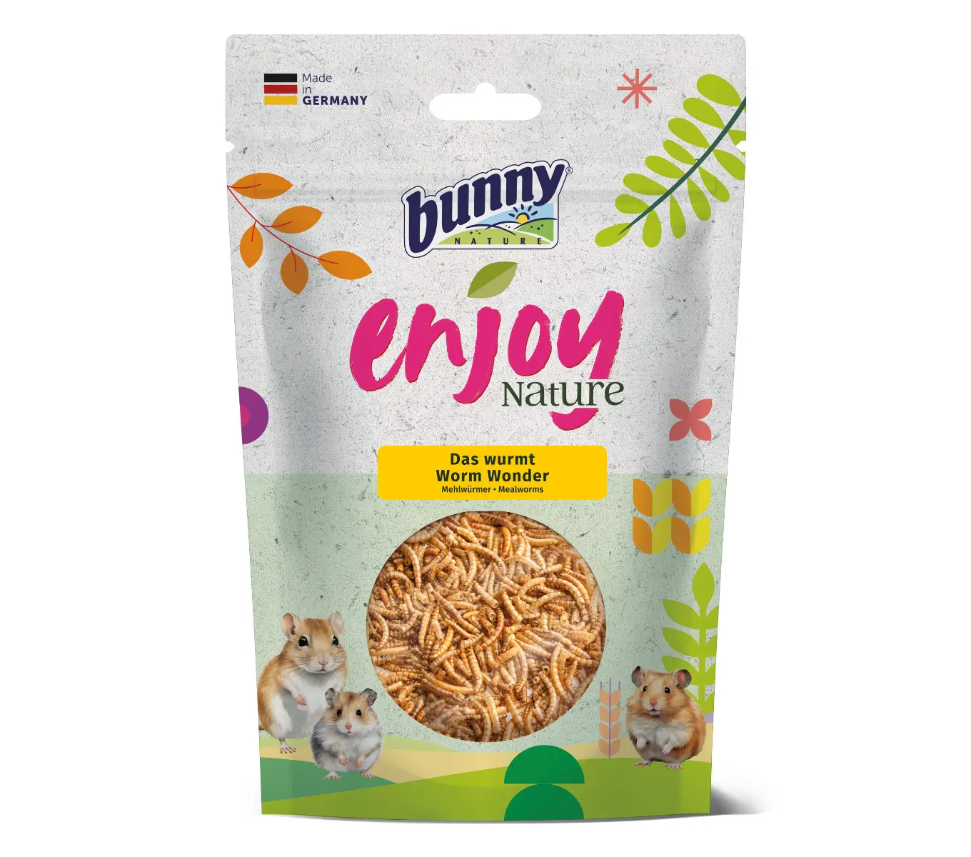 Bunny Nature Nagersnack enjoy Nature Das wurmt 60 g