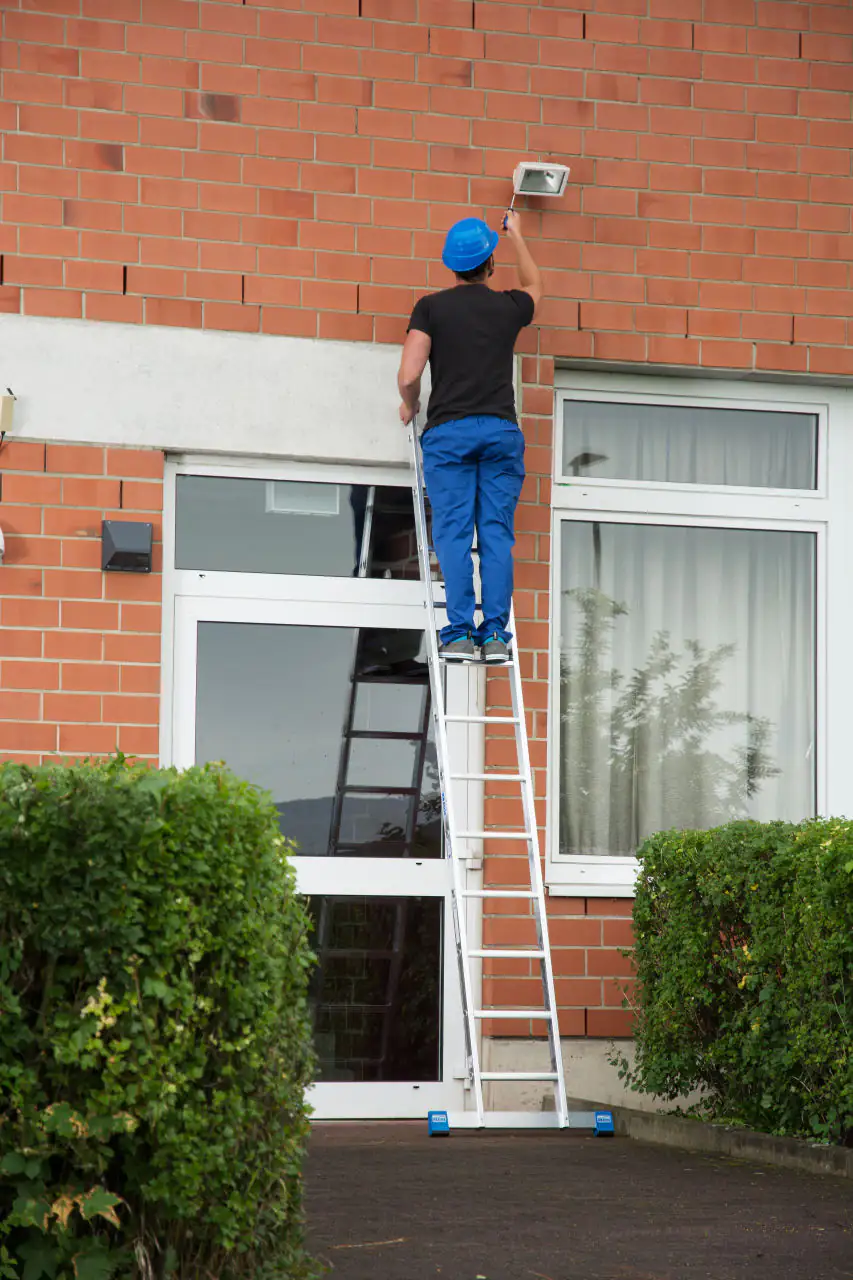 Krause Aluminium-Anlegeleiter STABILO 2,80 m