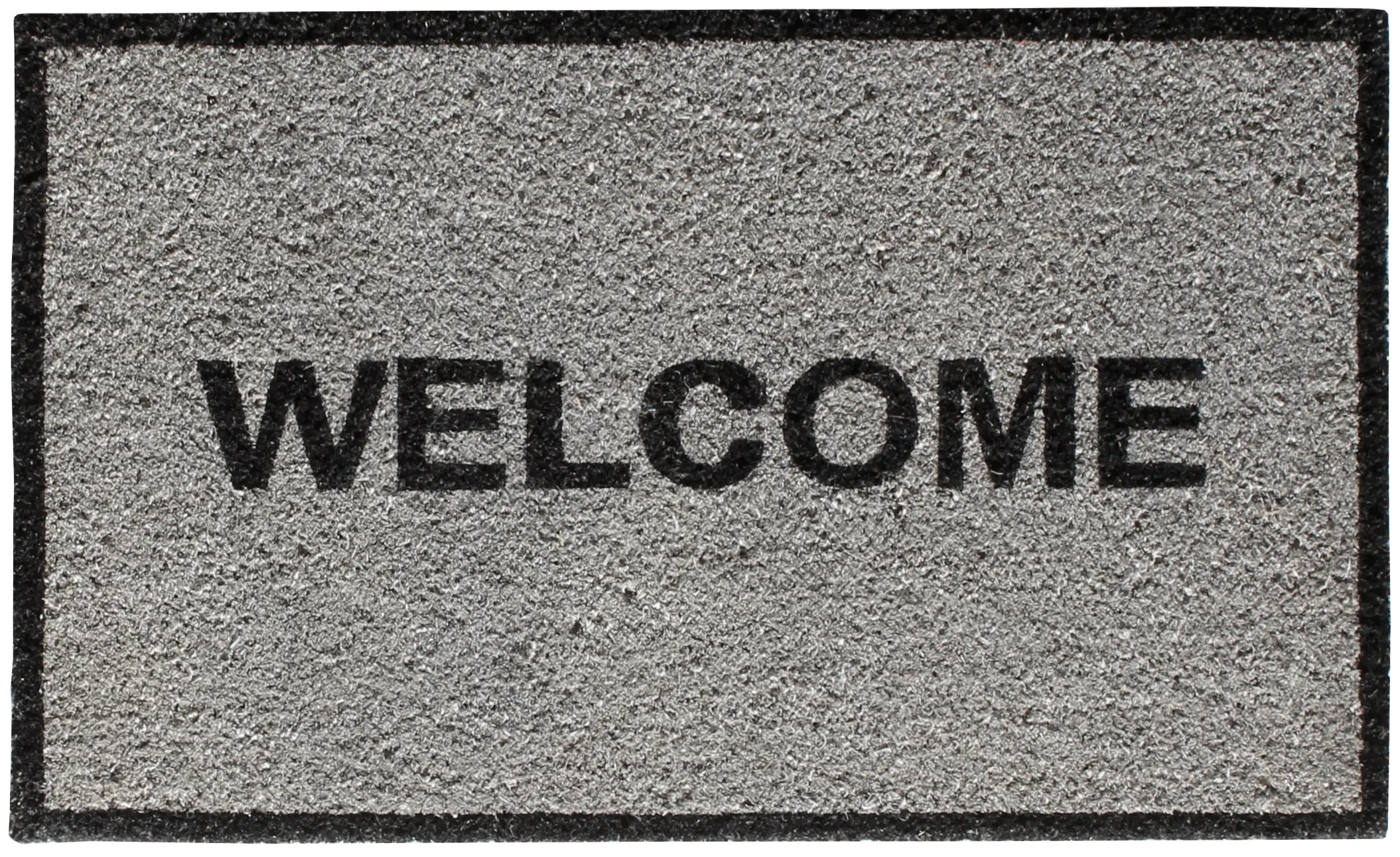 Fussmatte Kokos Welcome grau, 40 x 60 cm