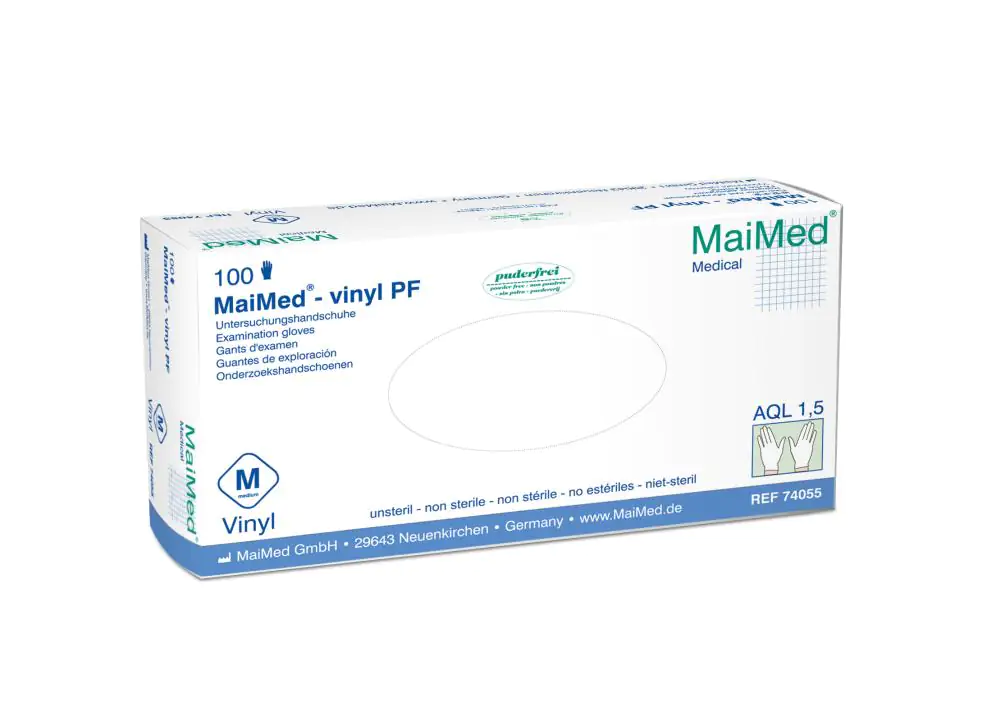 MaiMed Einmalhandschuhe Vinyl Größe XL MaiMed Einmalhandschuhe Vinyl Größe XL