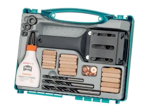 Wolfcraft Sortimentsbox Holzdübel 78 teilig Wolfcraft Sortimentsbox Holzdübel 78 teilig