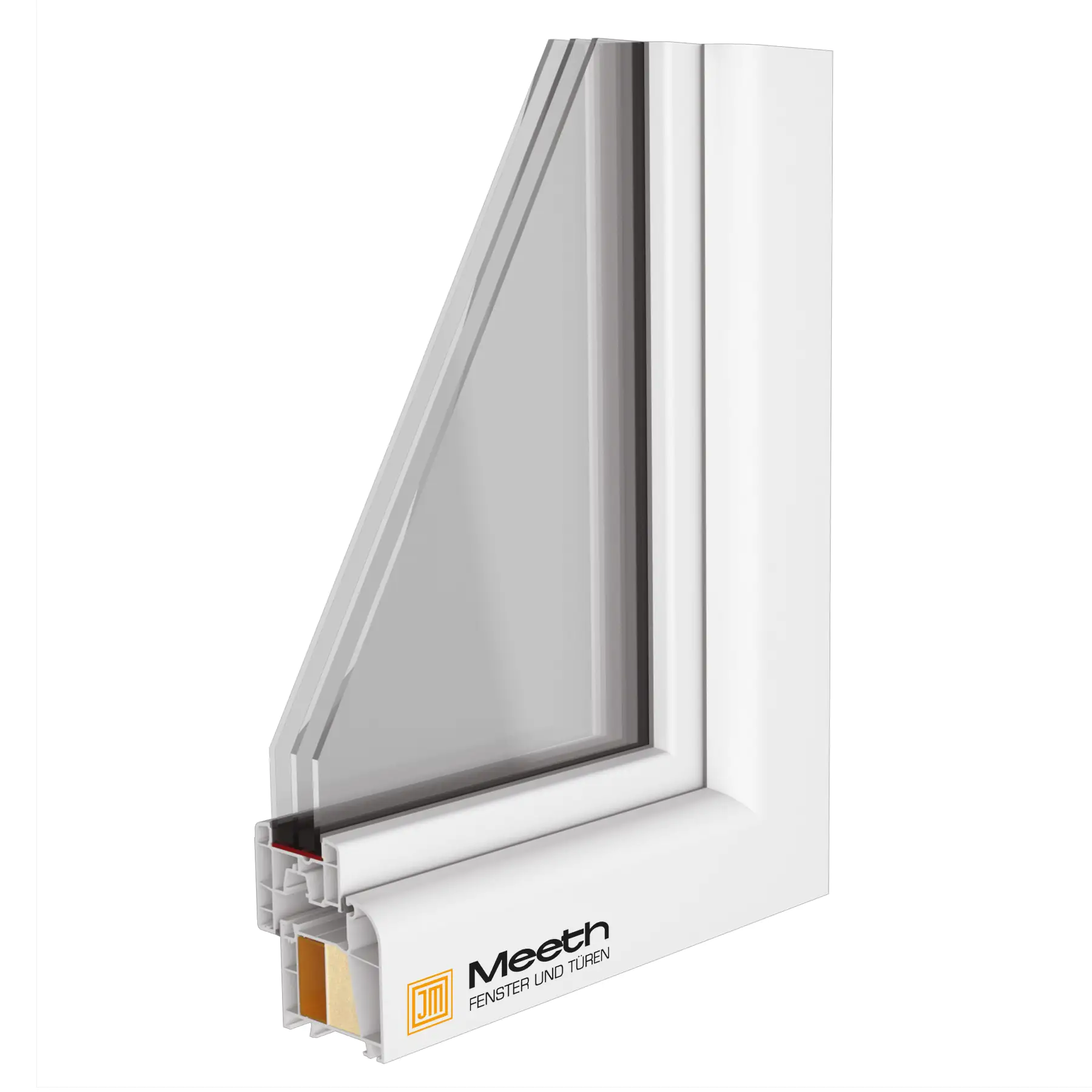 Meeth Fenster 100 x 115 cm DIN links 1 flügelig Dreh-Kipp weiß Meeth Fenster 100 x 115 cm DIN links 1 flügelig Dreh-Kipp weiß