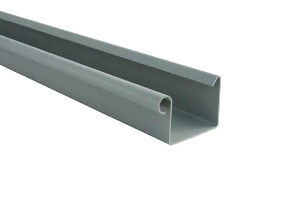 Marley Kastendachrinne NW 70 mm, 2 m, grau Marley Kastendachrinne NW 70 mm, 2 m, grau