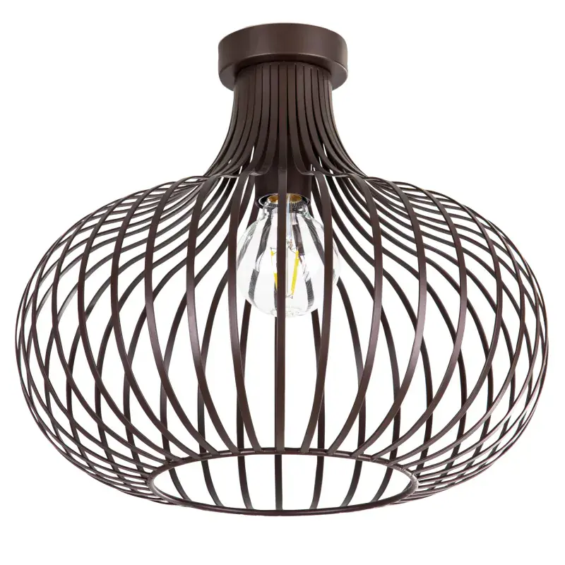 Globo Deckenleuchte Mateo Ø 40 x 35 cm Metall schwarz