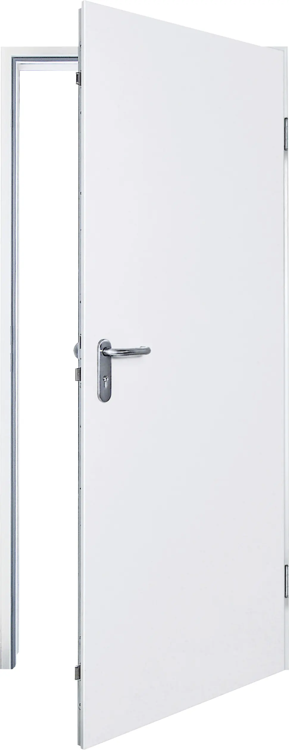 Hörmann Sicherheitstür KSI 40 RC2 verkehrsweiß 87,5 x 200 cm DIN rechts 