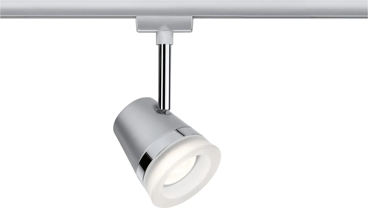 Paulmann URail Zigbee Schienenspot Cone chrom-matt 18 cm RGBW GU10 Paulmann URail Zigbee Schienenspot Cone chrom-matt 18 cm RGBW GU10