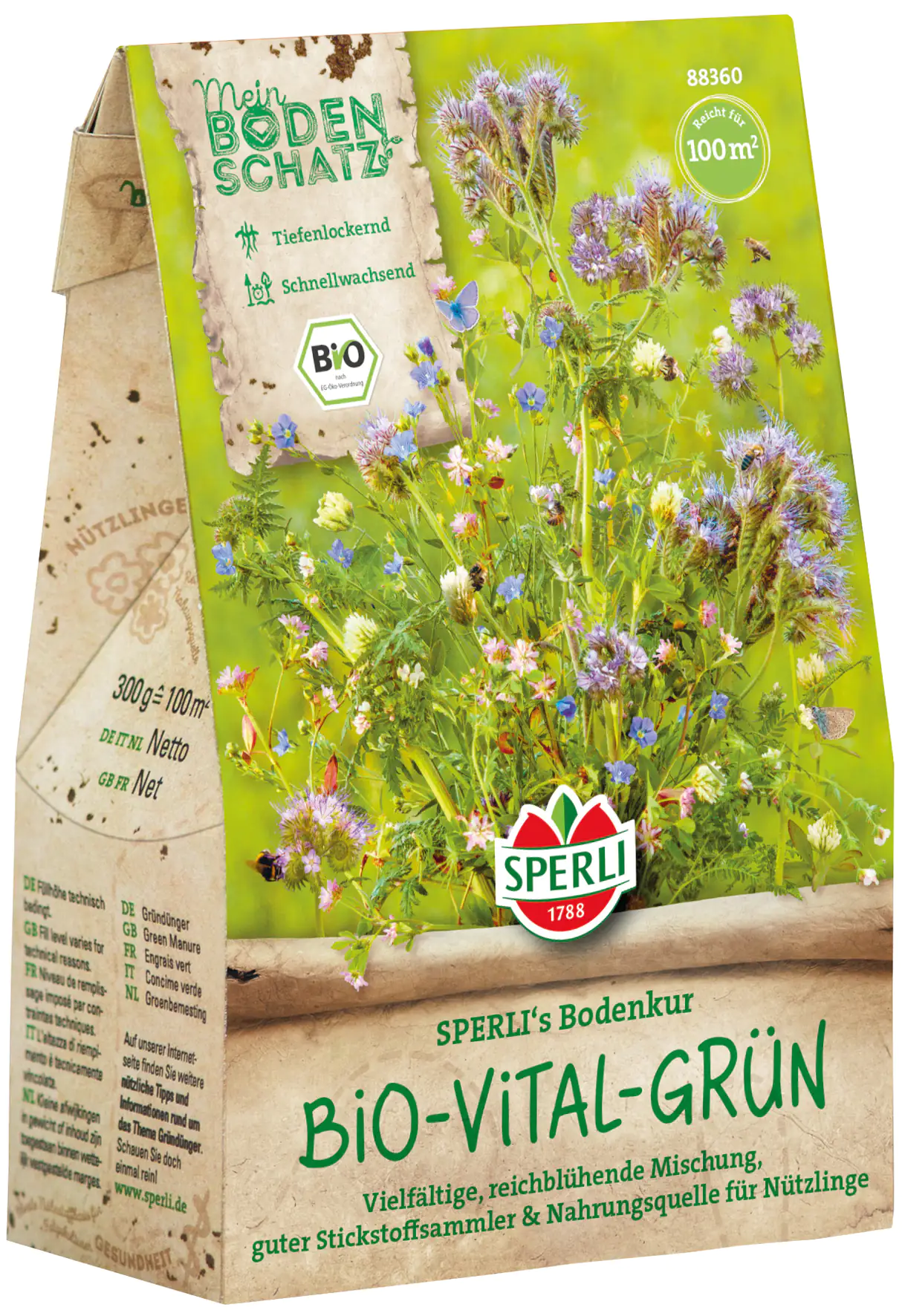 Sperli's Bodenkur Bio Vital Grün 300 g