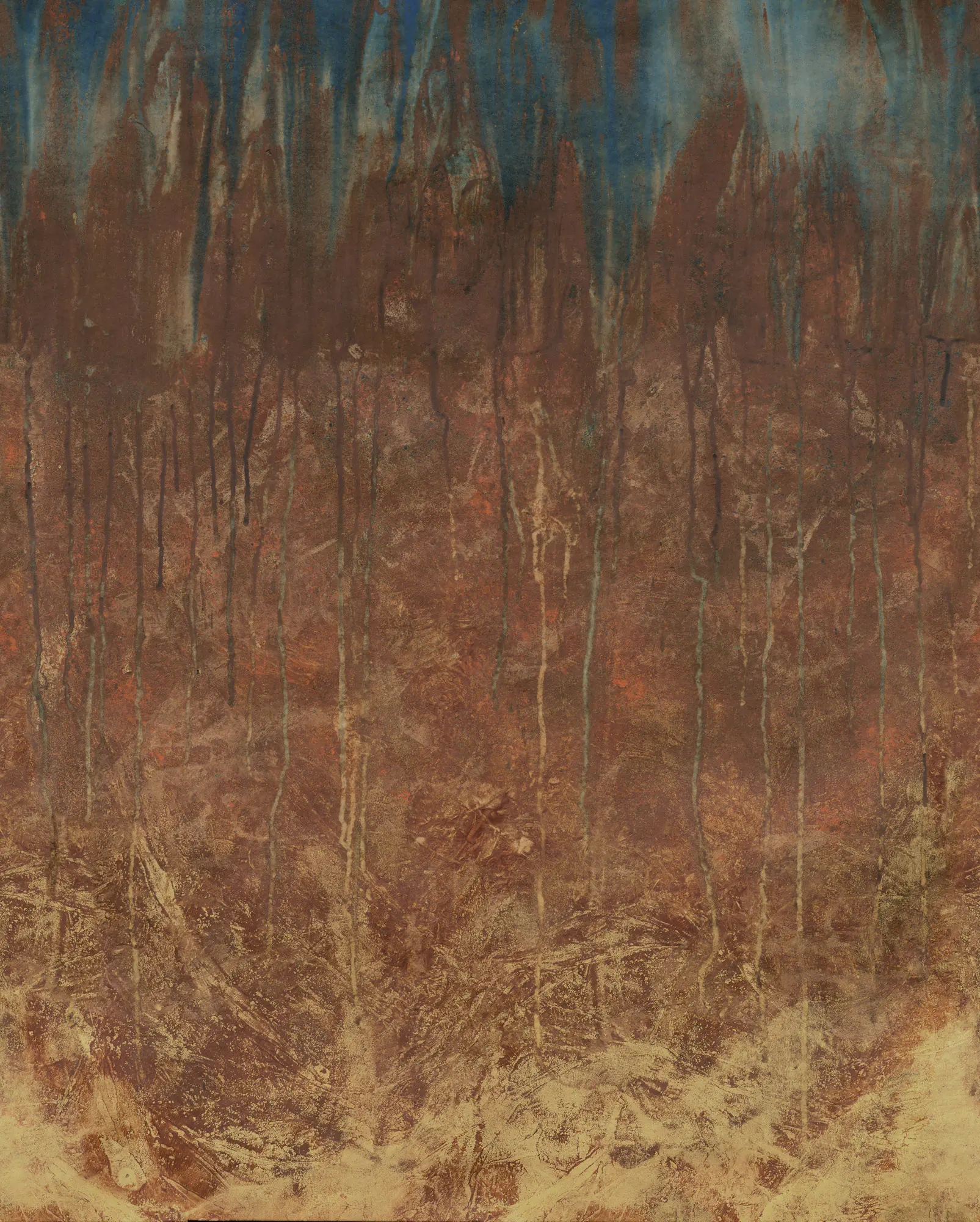 Rasch Vlies Fototapete 364163 Braun-Rostbraun dunkel Muster & Motive 2,65 m x 2,12 m