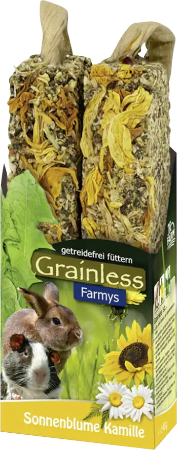JR Grainless Farmys Sonnenblume-Kamille