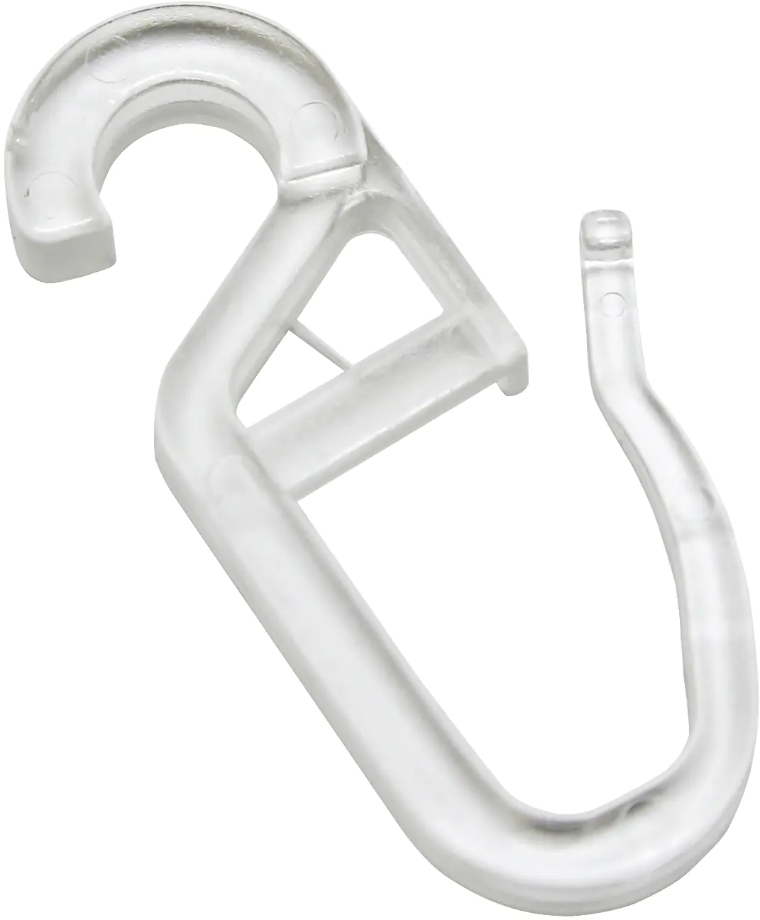 Gardinia Faltenlegehaken glasklar