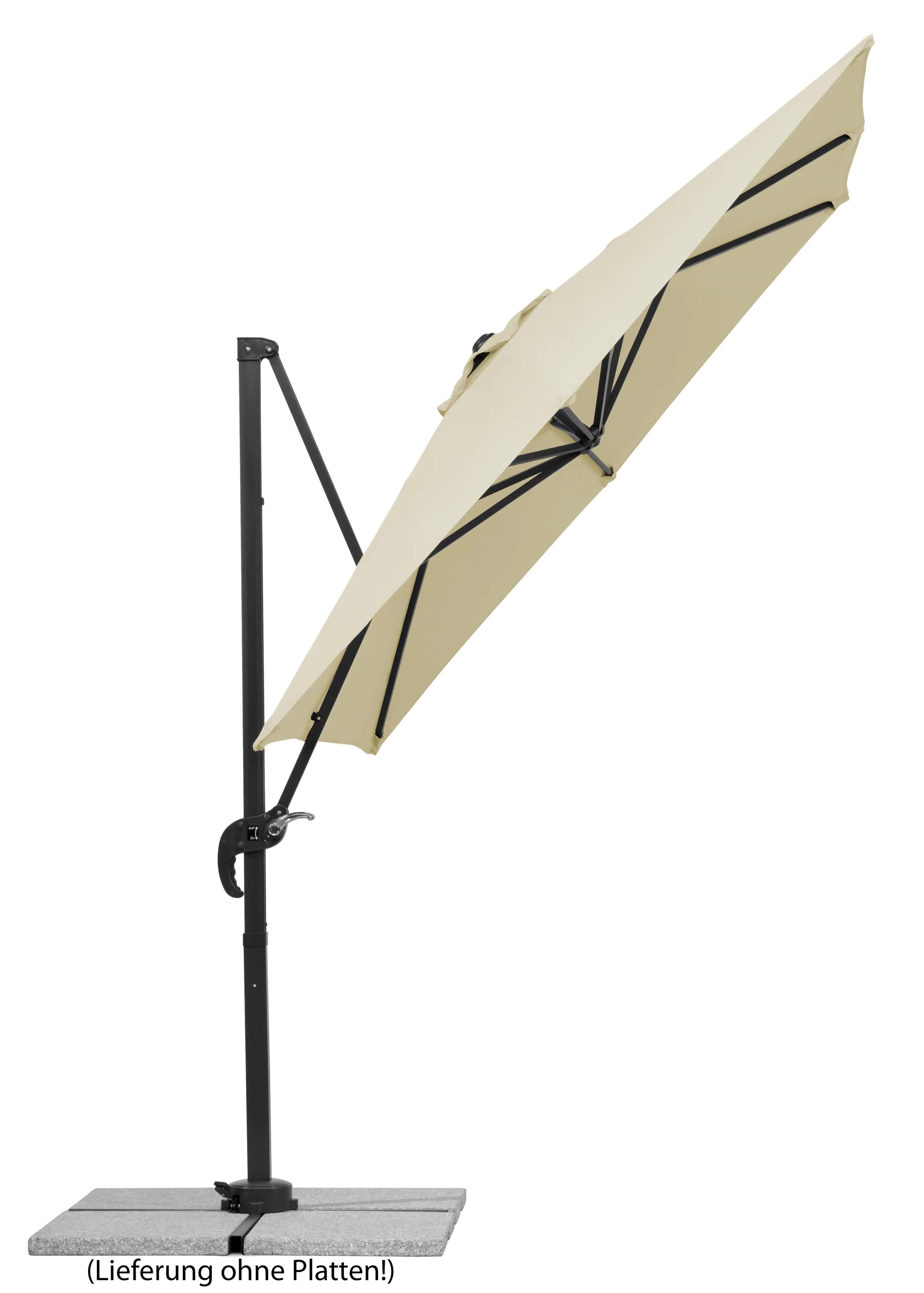 Schneider Sonnenschirm Rhodos Junior natur 230 x 230 cm Schneider Sonnenschirm Rhodos Junior natur 230 x 230 cm