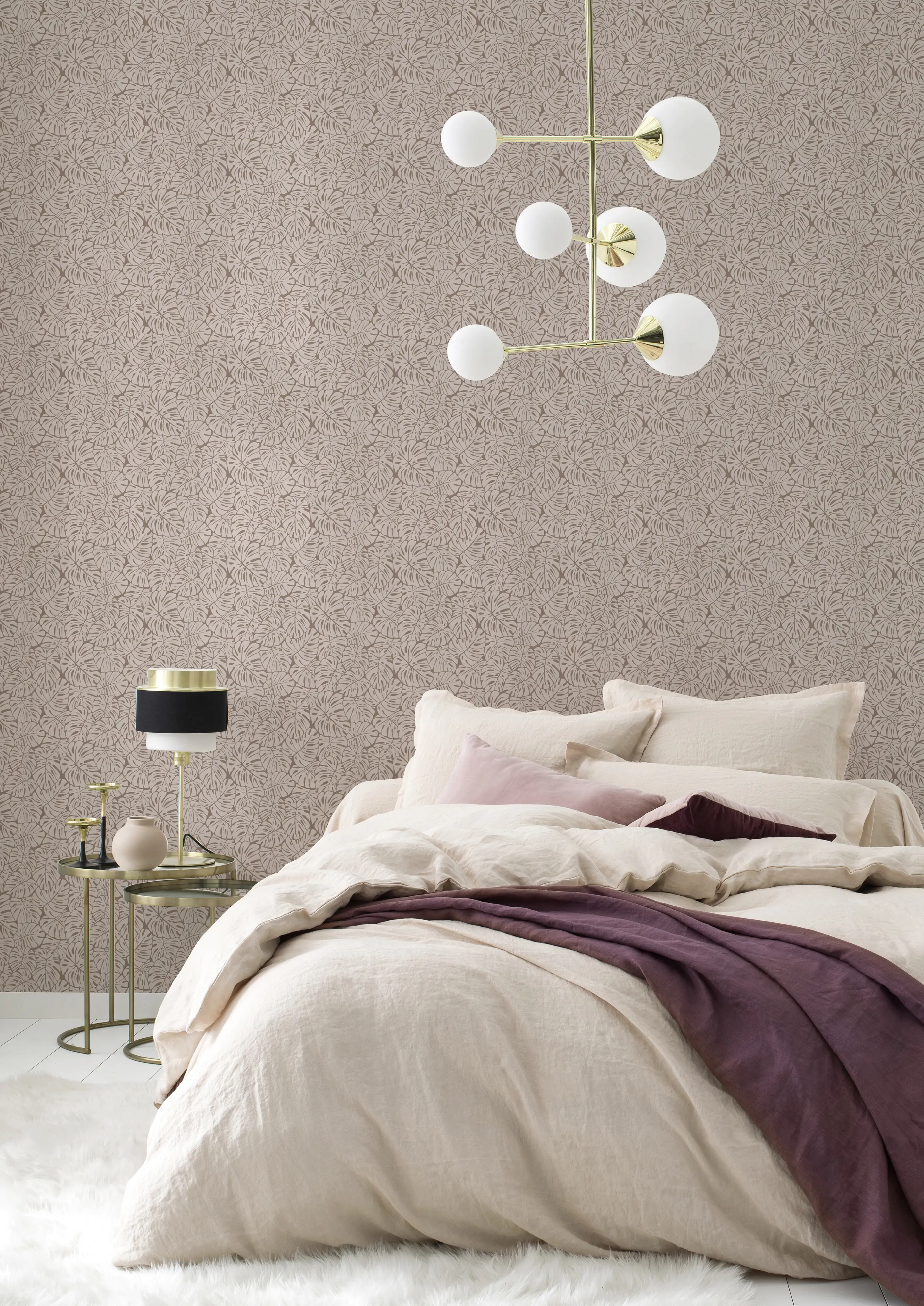 4000441541540_2085579 Rasch Vliestapete 541540 Rock'n Roll fensterblatt rosa 10,05 x 0,53 m