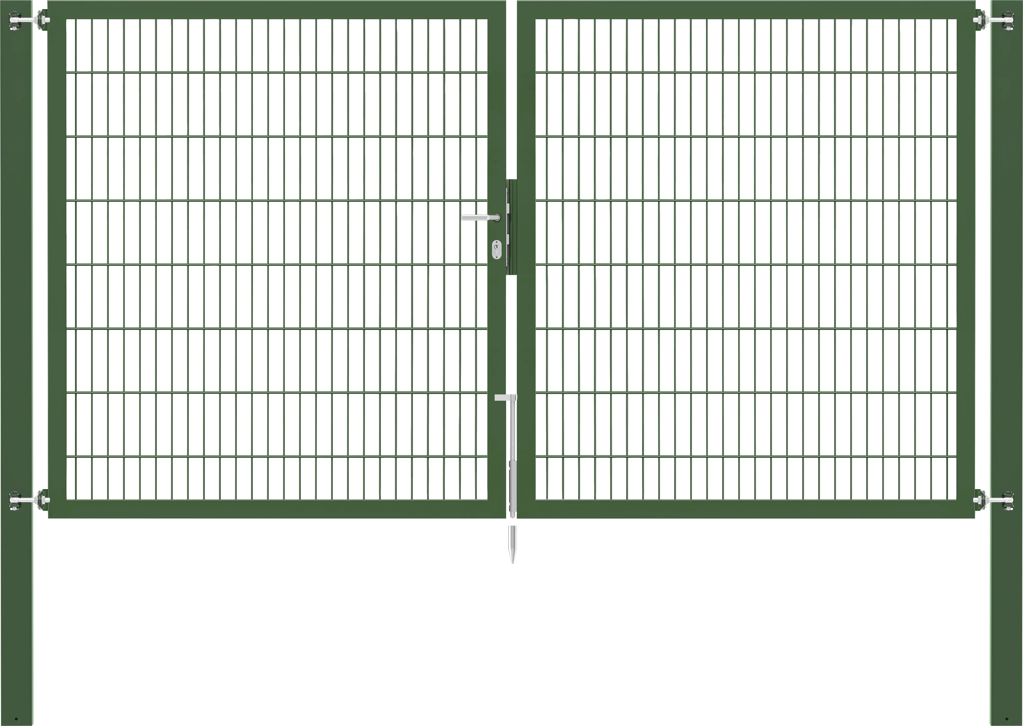 Alberts Doppeltor Flexo Plus grün 300 x 160 cm