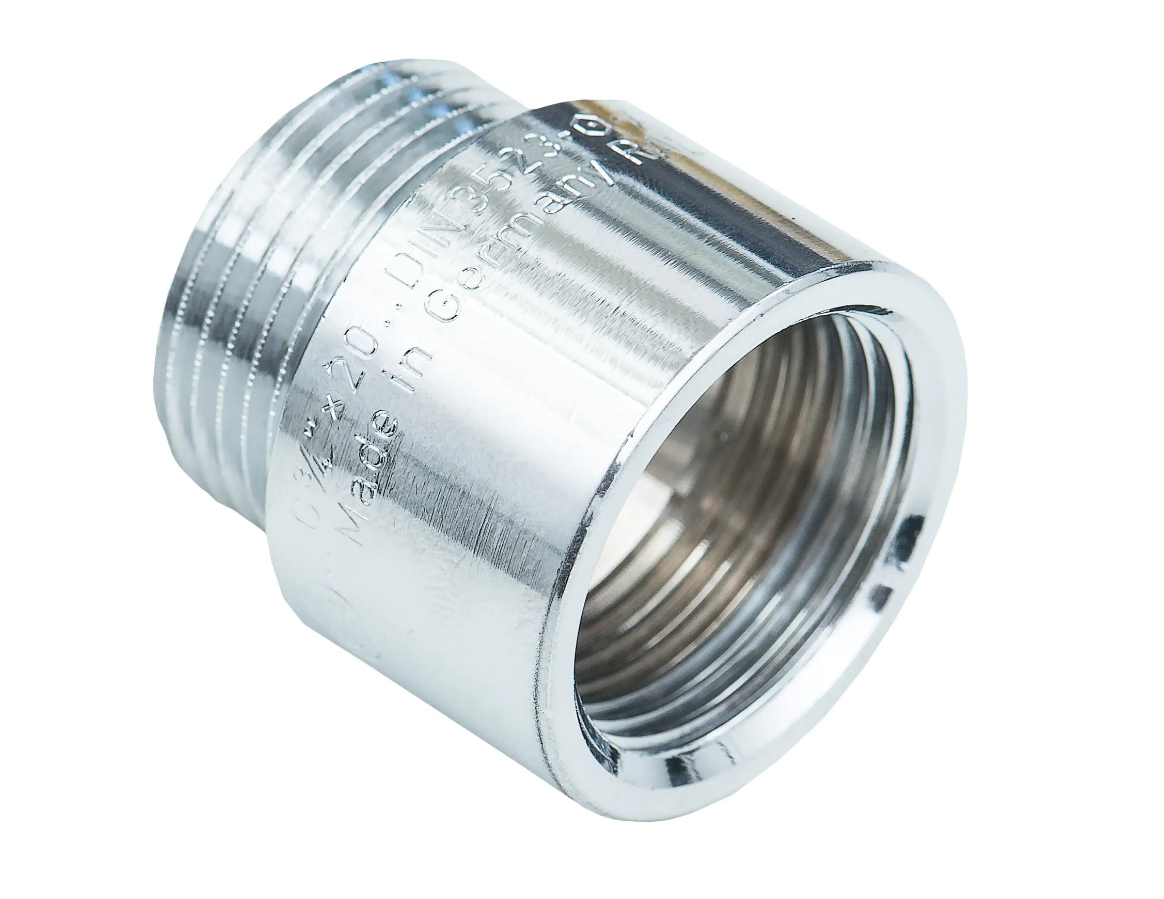 Cornat Hahnverlängerung Messing verchromt, 3/8" IG-AG, 15 mm