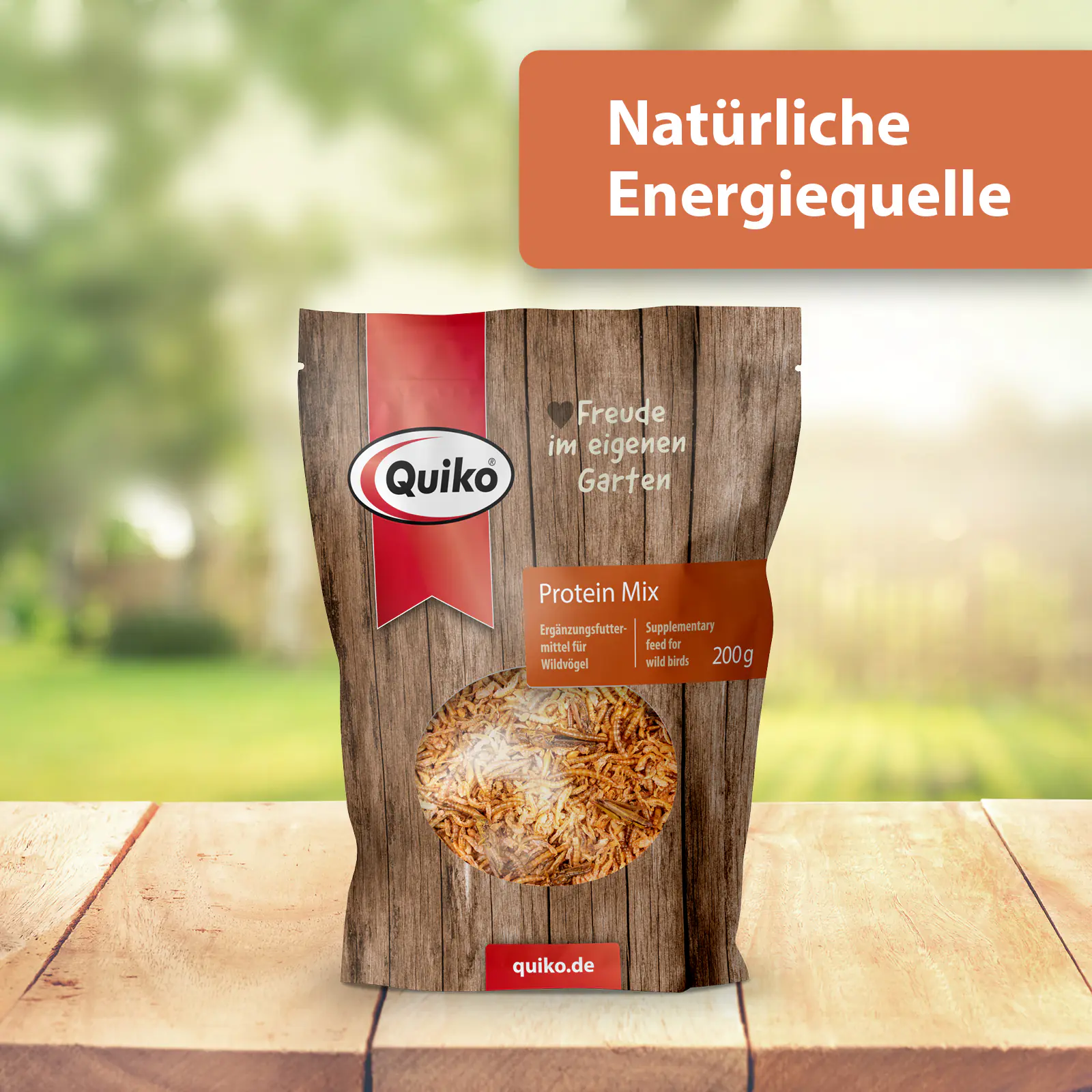 Quiko Hobbyfarming Protein Mix für Hühner und Geflügel 700 g