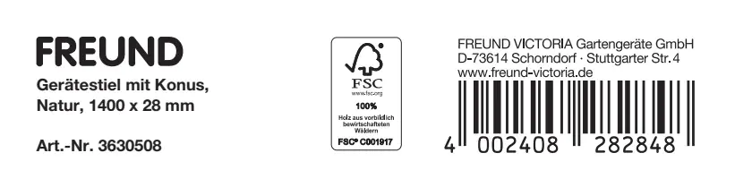 Freund Victoria Gerätestiel 140 cm