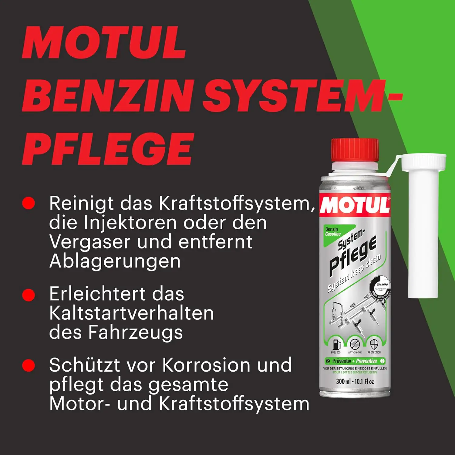 Motul Benzin Systempflege 300ml Motul Benzin Systempflege 300ml