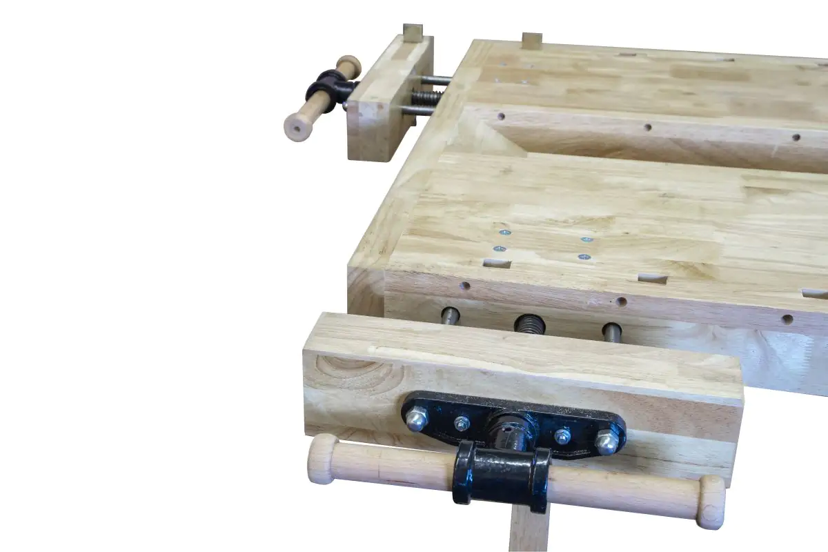 Holzmann Werkbank WB155TWIN inkl. 2 Metallbankhaken