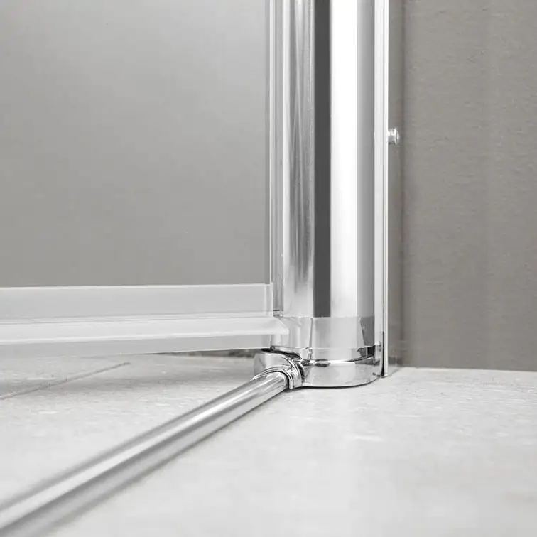 Breuer Elana Dusch-Pendeltür für Nische 900 x 2000 mm, alu silber, Klarglas hell