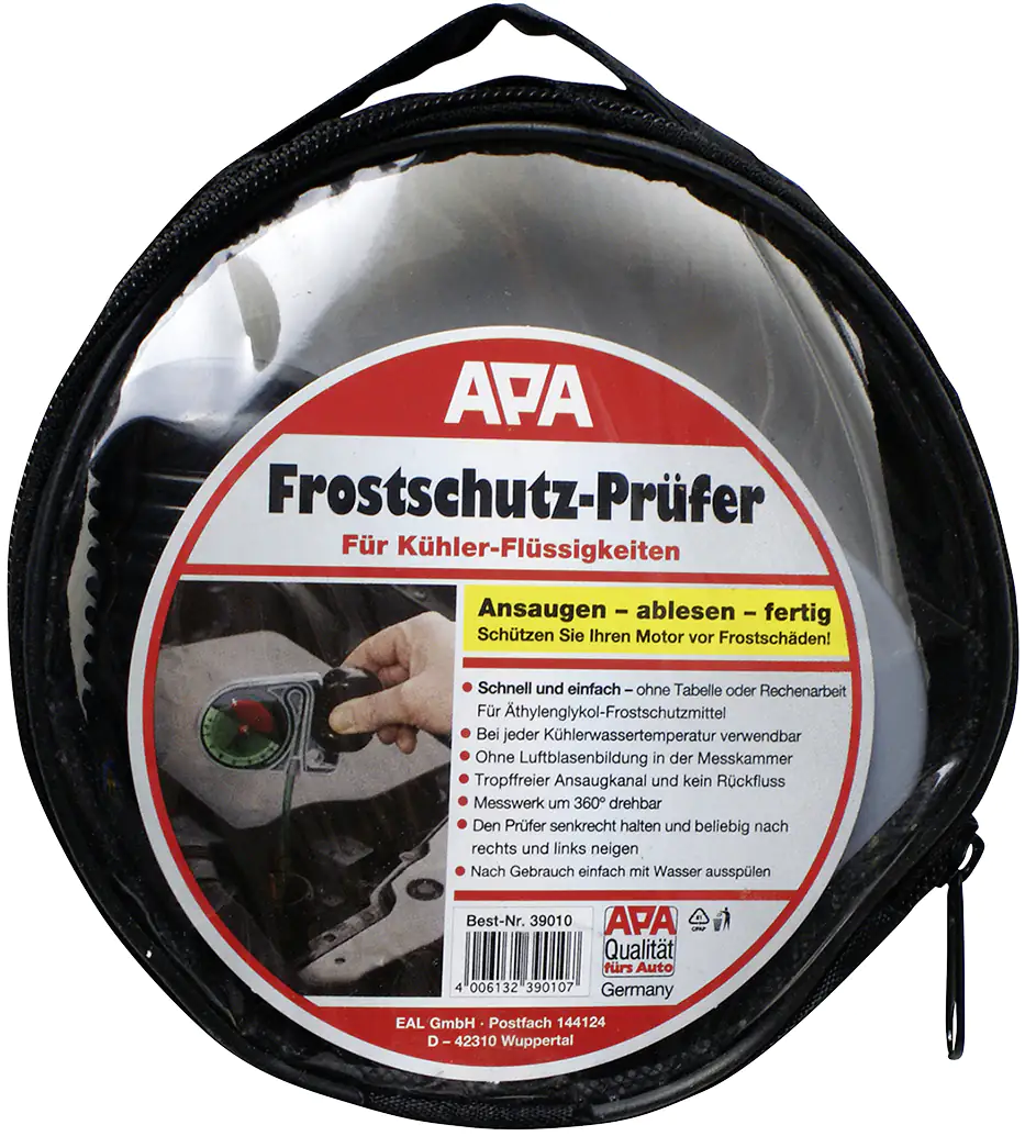 APA Frostschutzprüfer PROFI für Kühlerflüssigkeit APA Frostschutzprüfer PROFI für Kühlerflüssigkeit