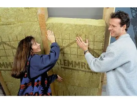 Rockwool Klemmfilz Klemmrock Steinwolle WLG 035  Rockwool Klemmfilz Klemmrock Steinwolle WLG 035