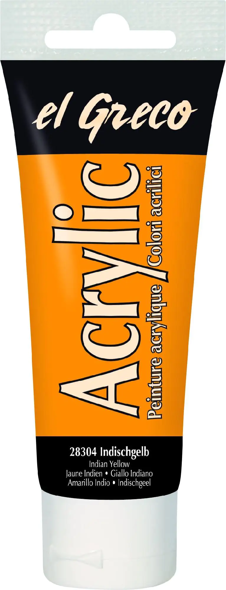 Kreul el Greco Acrylic Tube indischgelb 75 ml