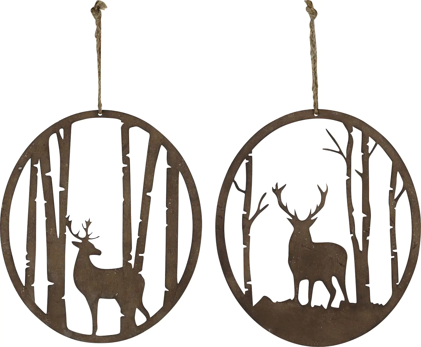 Dijk Hänger Metall Hirsch 26 x 30 cm