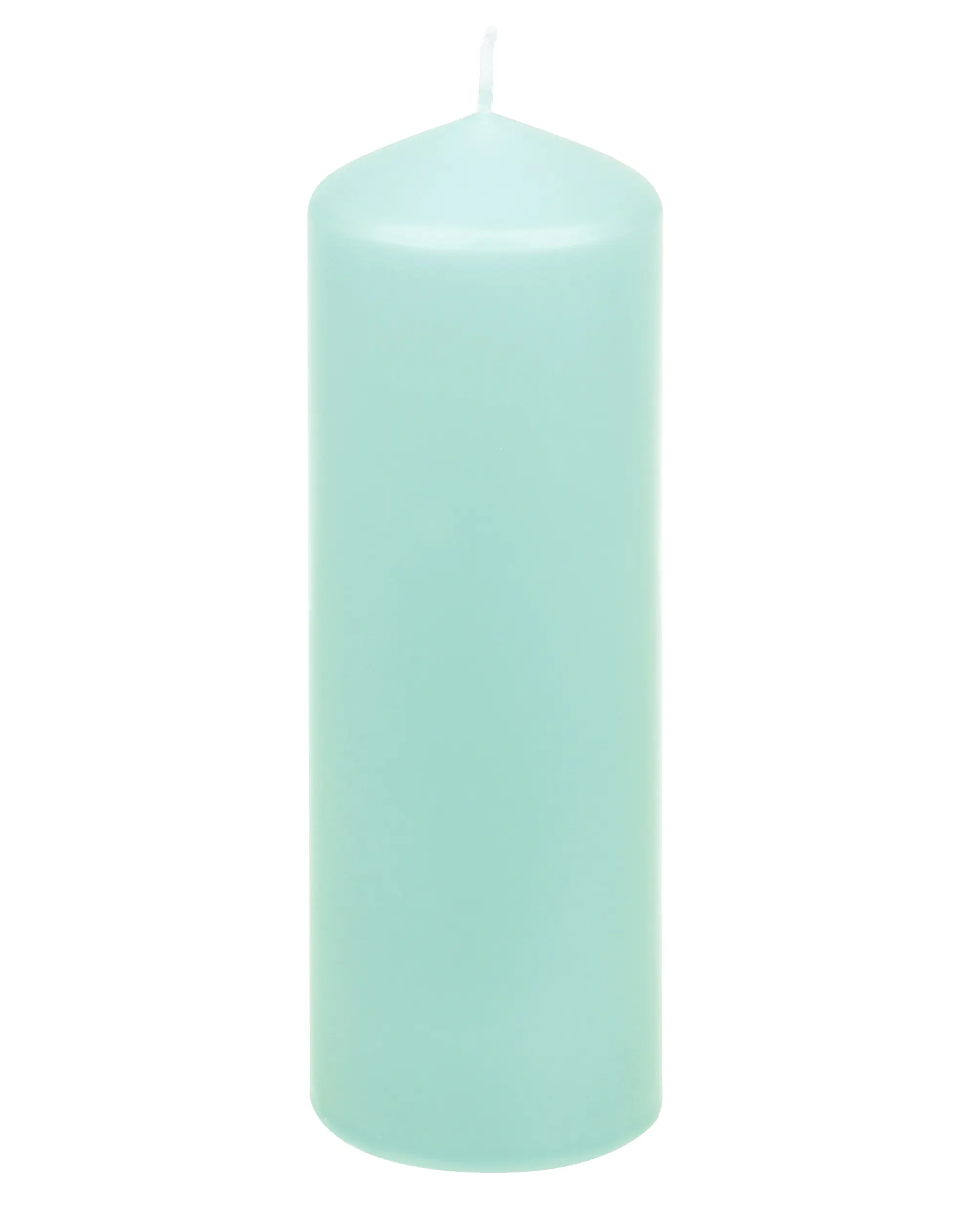 Steinhart Stumpenkerze Ø 6,7 x 20 cm mint 
