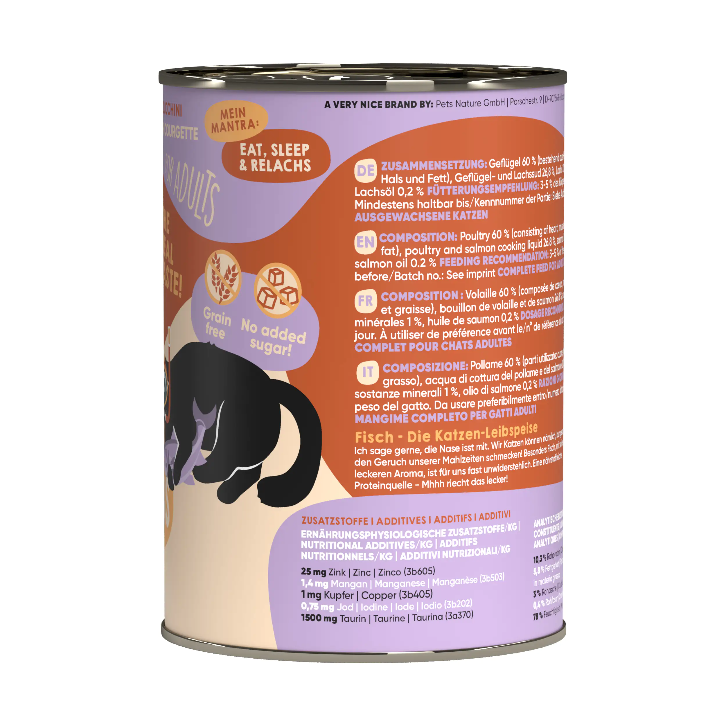 Lucky Lou Katzenfutter Geflügel und Lachs 400 g Lucky Lou Katzenfutter Geflügel und Lachs 400 g