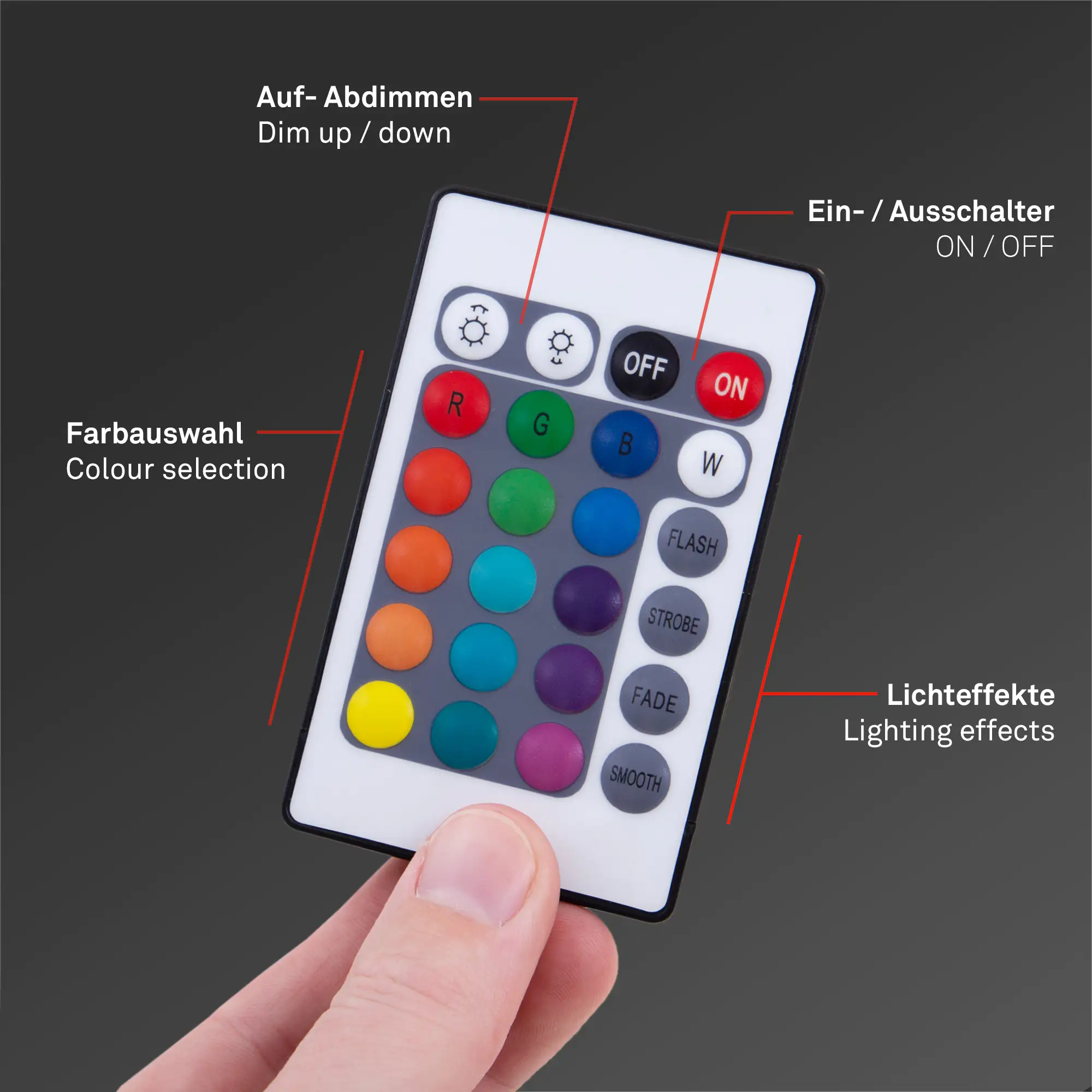 Di-Ka LED Stripe RGB 5m 150 x RGB LED, dimmbar, mit Farbwechselfunktion Di-Ka LED Stripe RGB 5m 150 x RGB LED, dimmbar, mit Farbwechselfunktion