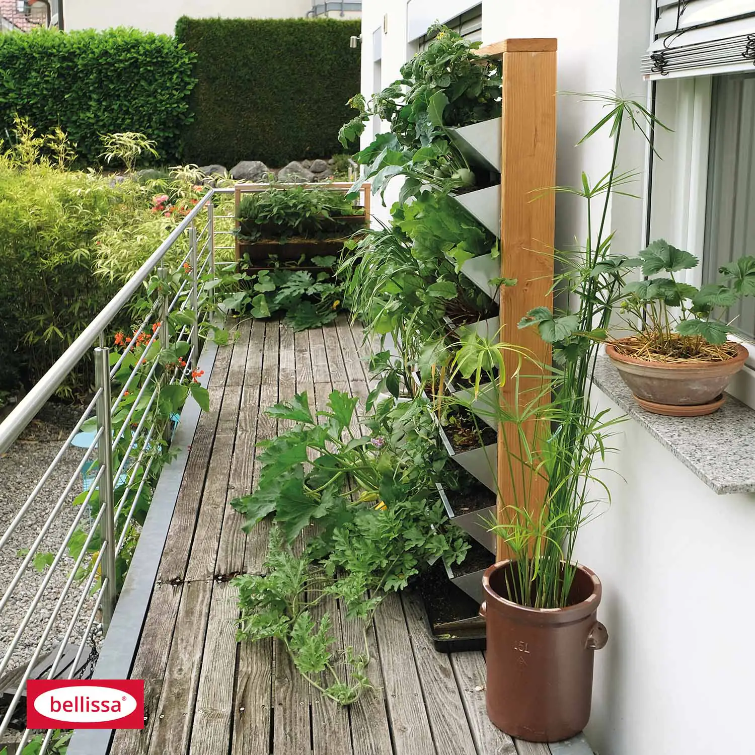 Bellissa Hochbeet Inalto L8 -100 x 32 x 180 cm