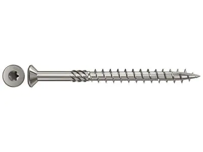 4048962050868 Fischer Terrassenschrauben 5,0 x 40 TX 20 Senkkopf Edelstahl A2 Teilgewinde 200 Stück