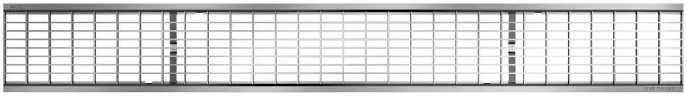 ACO Maschenrost Galaline 0,5 m silber ACO Maschenrost Galaline 0,5 m silber