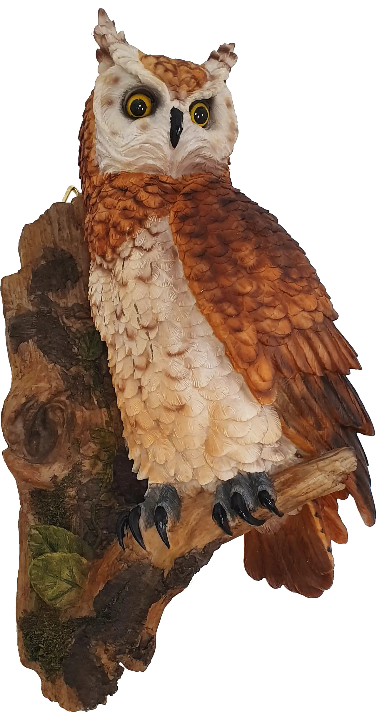 Dekofigur Wandeule groß 46 x 30 x 17 cm