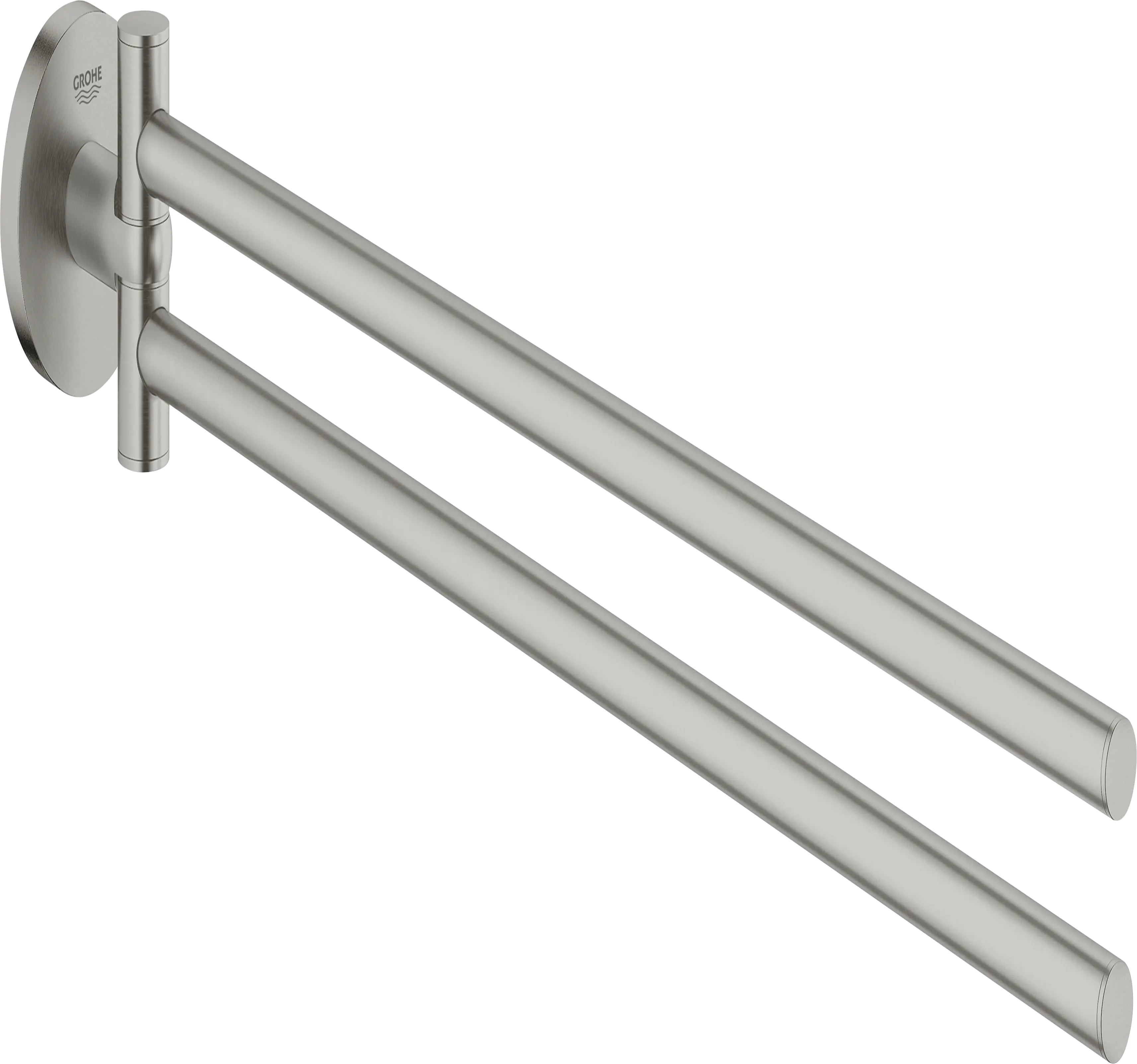 Grohe Start Cube Handtuchhalter supersteel schwenkbar